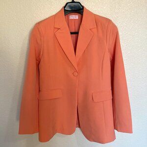 Women's Peach Blazer- S
